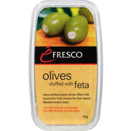 Photo of Efresco Olives Filled With Feta185g