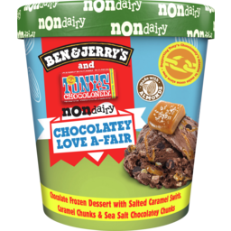 Photo of Ben & Jerrys Chocolatey Love A Fair Non Dairy Frozen Dessert 465ml