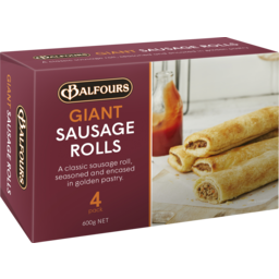 Photo of Balfours Frozen Sausage Rolls 4pck 600g