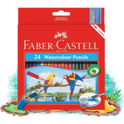 Photo of Faber-Castell Watercolour Pencils 24pk