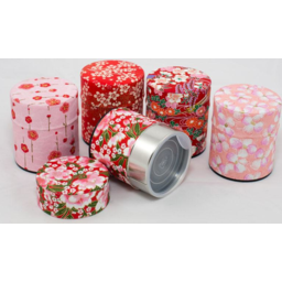 Photo of JSTYLE:JS Washi Tall Tea Canister Red Mix
