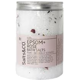 Photo of S&Co Epsom Rose Bath Salt
