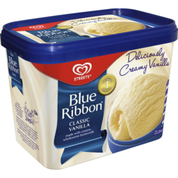 Photo of Blue Ribbon Ice Cream Classic Vanilla 2L