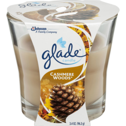 Photo of Glade Candle Cashmere Woods 1