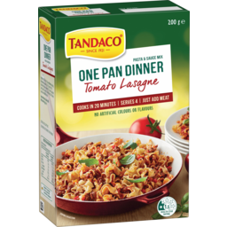 Photo of Tandaco One Pan Tom Lasagne 200gm