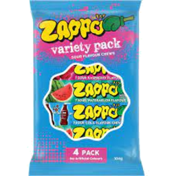 Photo of Zappo Variety Sour Flavours 4pk