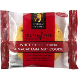 Photo of Yron Bay Gluten Free White Choc Chunk & Macadamia Nut Cookie (60g)