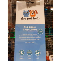 Photo of Pet Hub Litter Tray Liner #12s