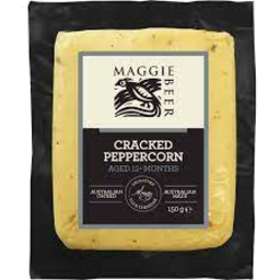 Photo of Maggie Beer Cracked Peppercorn Club Cheddar 150g