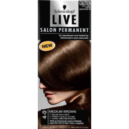 Photo of Schwarzkopf Live Medium Brown Permanent Hair Colour Single Pack