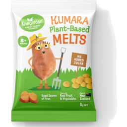 Photo of Kiwigarden Toddler Snacks Melts Kumara Plant Based 8g