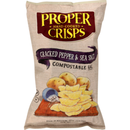 Photo of Proper Crisps Cracked Pepper & Sea Salt 150g