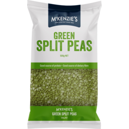 Photo of Mckenzies Green Split Peas 500g