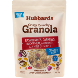 Photo of Hubbards Granola Raspberry Cashew Buckwheat 350g
