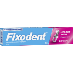 Photo of Fixodent Original Denture Adhesive Cream 65g