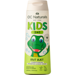Photo of Sh/C, Organic Care, Kids 3-in-1 Conditioning Shampoo & Body Wash Fruit Blast 400 ml