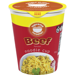 Photo of Supreme Noodles Cup Beef Flavour