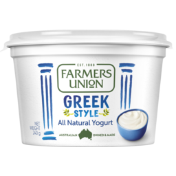 Photo of Farmers Union Greek Style Natural Yogurt 240g