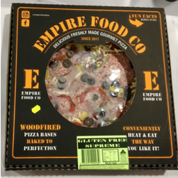 Photo of Emp Fd Pizza Gf Suprm 600gm