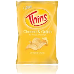 Photo of Thins Cheese & Onion Chips 45gm