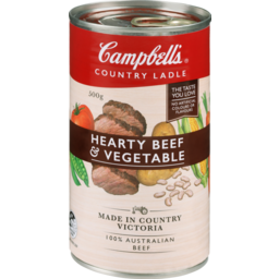 Photo of Campbell's Country Ladle Soup Hearty Beef & Vegetable 500g 500g