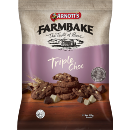 Photo of Arnotts Farmbake Cookies Triple Choc