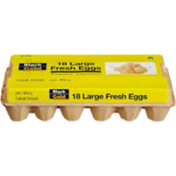 Photo of Black And Gold Cage Eggs Large 18pk 900g