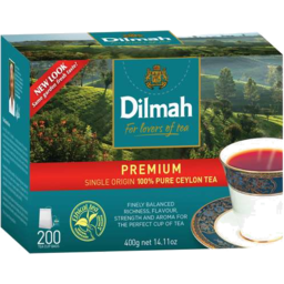 Photo of Dilmah 200 Tea Cup Bags 400g 