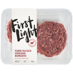 Photo of First Light Farm Raised Venison Burger Patties