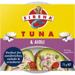 Photo of Sirena Tuna & Aoili 75gm 75gm
