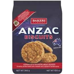 Photo of Bakers Finest Anzac Bisc 300g