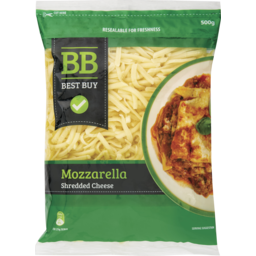 Photo of Best Buy Mozzarella Shredded Cheese 500gm
