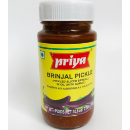 Photo of Priya Pickle - Brinjal With Garlic 300g