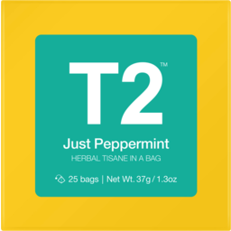 Photo of T2 Just Peppermint Herbal Tisane In A Bag 25 Pack 37g