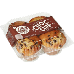 Photo of The Happy Co Muffin Choc Chip 4pack