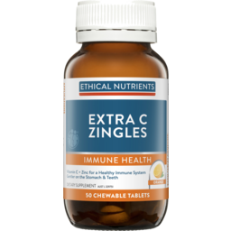 Photo of Ethical Nutrients Extra C Zingles Orange 50.0x
