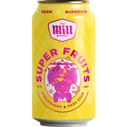 Photo of The Mill Brewery Super Fruits Strawberry & Yuzu Sour