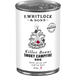 Photo of F. Whitlock & Sons® Killer Beans Smoky Campfire BBQ 420g