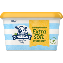 Photo of Devondale 25% Less Fat Extra Soft Spreadable