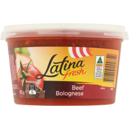 Photo of Latina Fresh Bolognese Beef Fresh Pasta Sauce