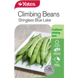 Photo of Yates Climbing Beans Blue Lake Seed Packet