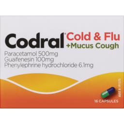 Photo of Codral Relief 6 Signs Cold & Flu Capsules 16 Pack