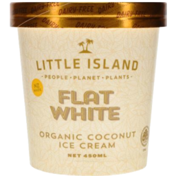 Photo of Little Island Organic Coconut Ice Cream Flat White