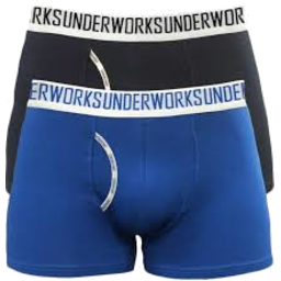 Photo of Underworks Mens Fly Front Trunk Medium 2 Pack