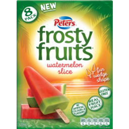 Photo of Peters  Ice Cream Frosty Fruits Watermelon 8pk