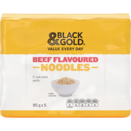 Photo of Black & Gold Beef Instant Noodles