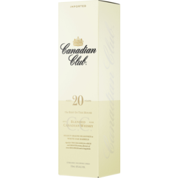 Photo of Canadian Club 20 Year Old 40%