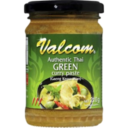 Photo of Valcom Authentic Thai Green Curry Paste 210gm