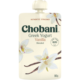 Photo of Chobani Vanilla Greek Yogurt Pouch
