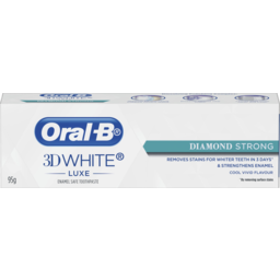 Photo of Oral B 3d White Luxe Diamond Strong Toothpaste
